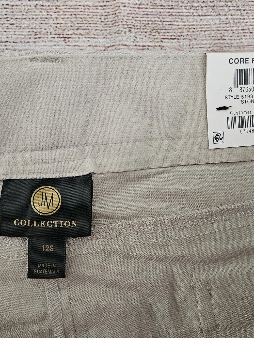 JM Collection Tummy Control Straight Leg - Picture 3 of 6